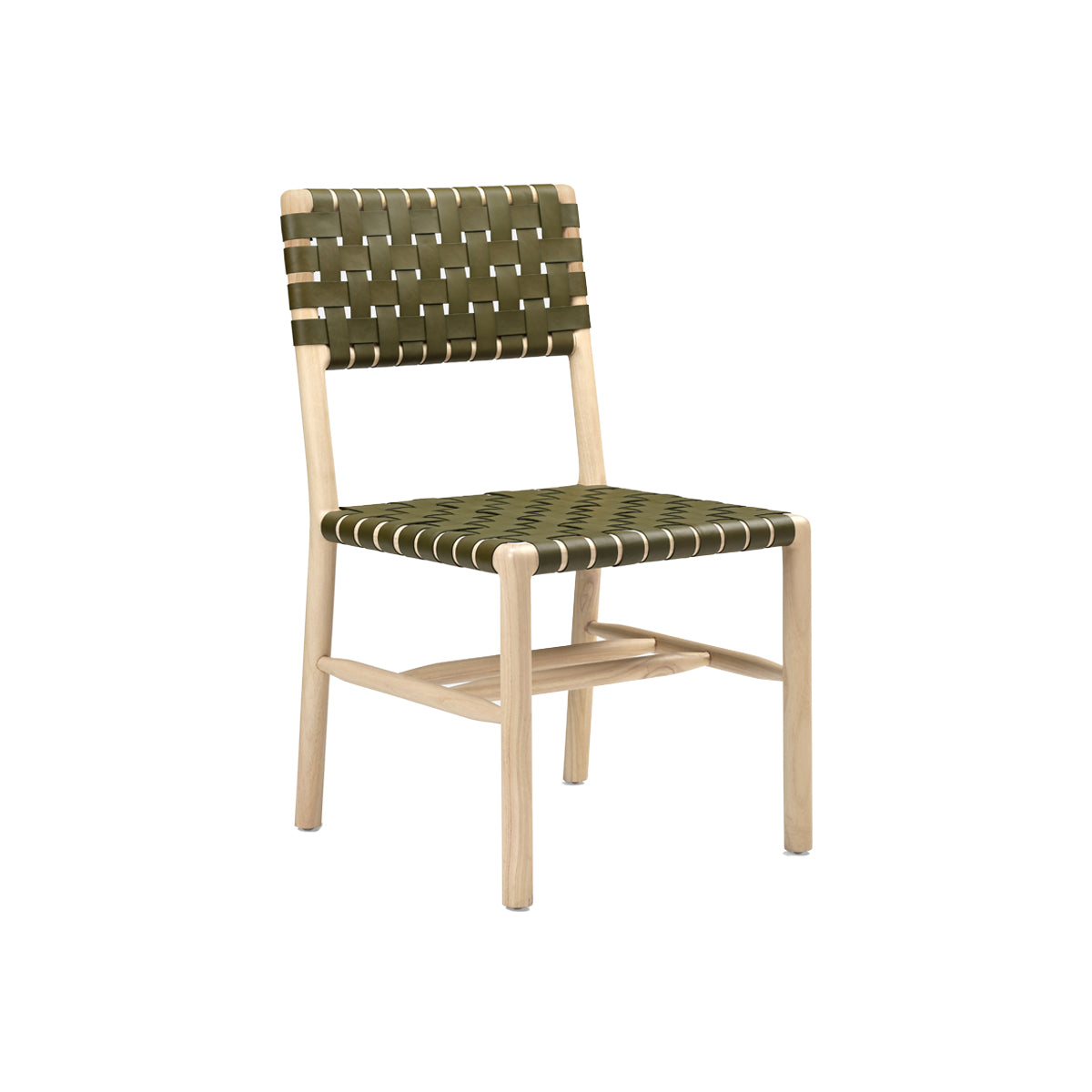 Olive Mindi Wood Dining Chair