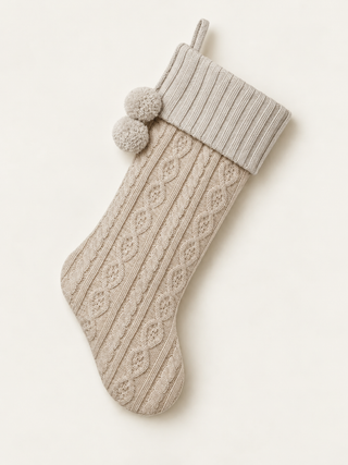 Cable Knit Stocking