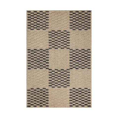 Chris Loves Julia x Loloi, Bradley Beige / Midnight Rug