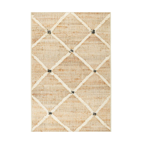 Kali, Natural Machine Washable Rug