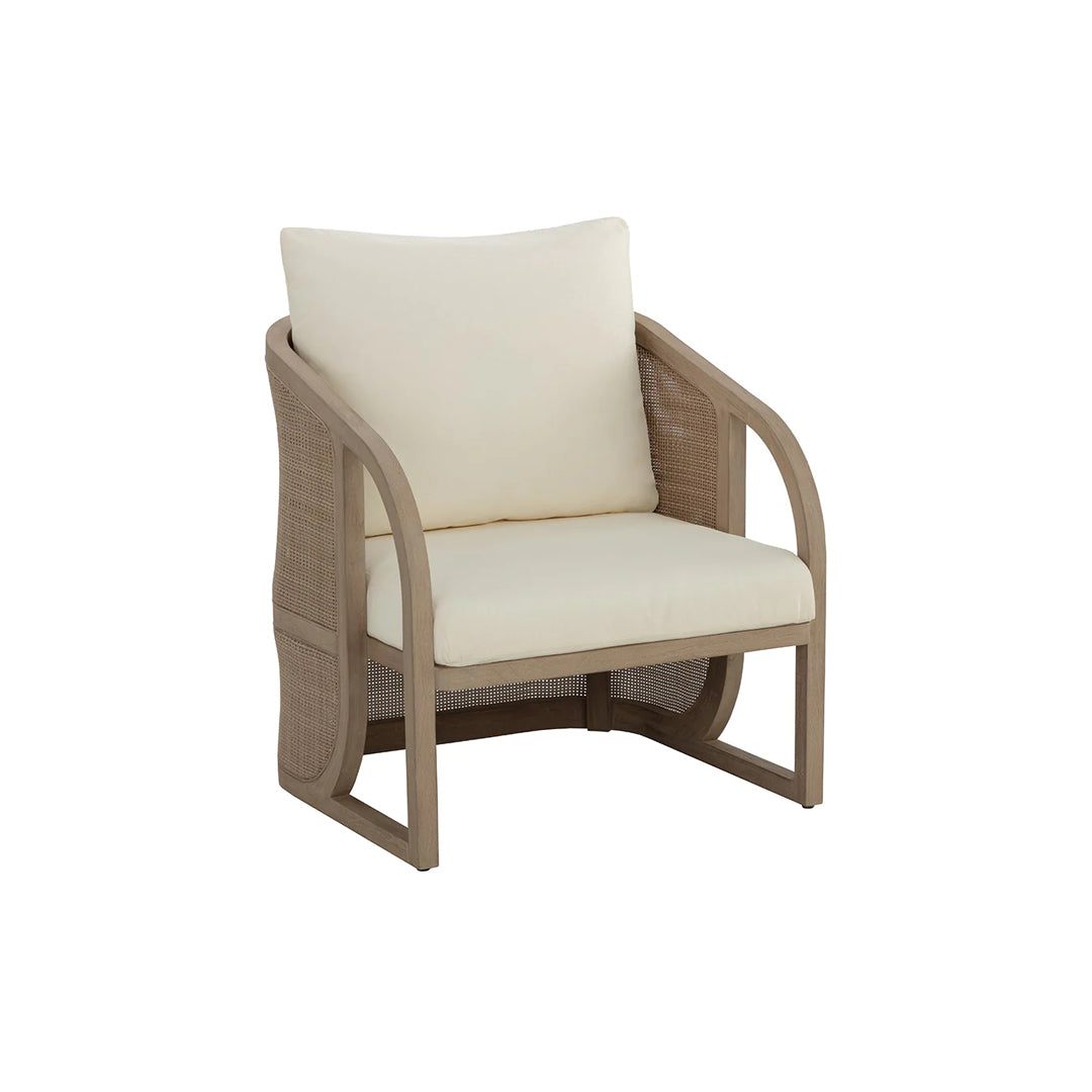 Saint Tropez Lounge Chair, Drift Brown