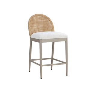 Nova Outdoor Counter Stool, Natural