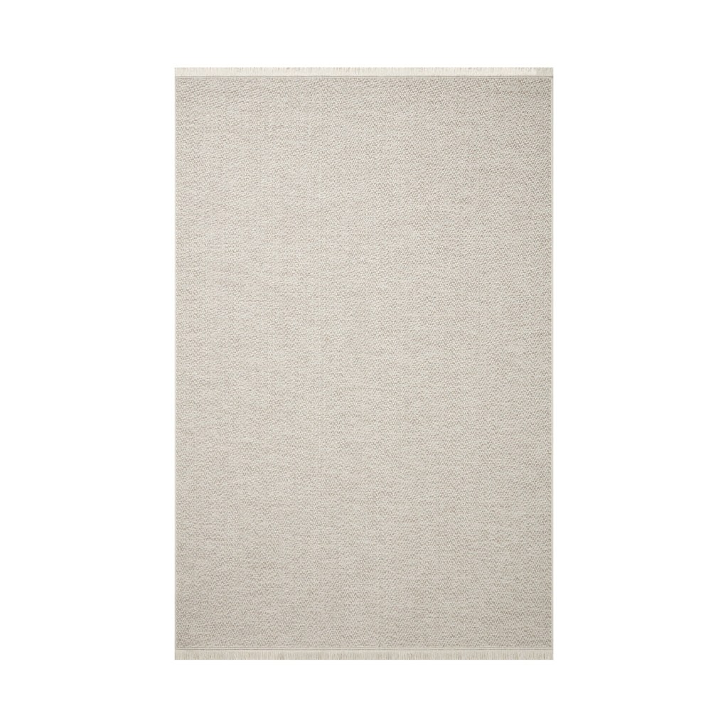 Amber Lewis × Loloi Malibu Ivory / Dove Rug