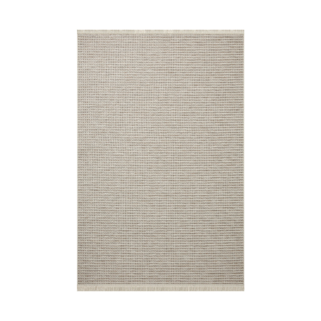 Amber Lewis × Loloi Malibu IV Ivory / Dove Rug
