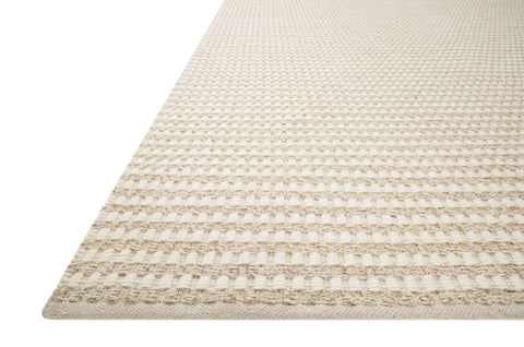 Amber Lewis x Loloi Ojai Ivory / Natural 9'-3" x 13' Area Rug - OJA-01 - 9'-3" x 13'