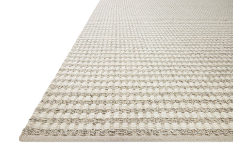 Amber Lewis x Loloi Ojai Ivory / Stone 9'-3" x 13' Area Rug - OJA-01 - 9'-3" x 13'