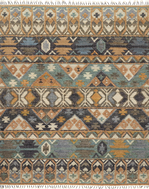 Owen Ocean / Camel 9'-3" x 13' Area Rug - OW-02 - 9'-3" x 13'