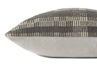 Amber Lewis x Loloi Cove Smoke / Natural Pillow