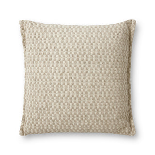 Magnolia Home by Joanna Gaines x Loloi Audley Sand Pillow