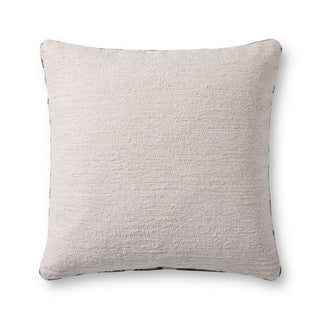 Magnolia Home by Joanna Gaines x Loloi Elara White / Blue Pillow