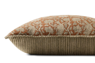 Rust Botanical Pillow