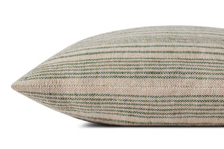 Magnolia Home by Joanna Gaines x Loloi Elaine Beige / Sage Pillow