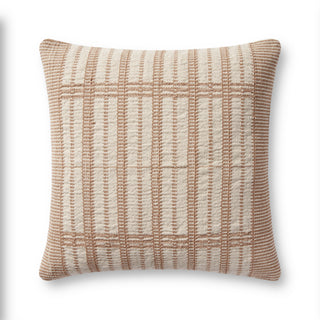 Magnolia Home by Joanna Gaines x Loloi Marion Gold / Beige Pillow