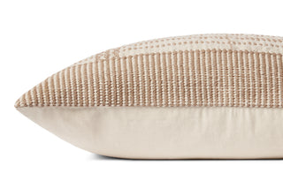 Magnolia Home by Joanna Gaines x Loloi Marion Gold / Beige Pillow