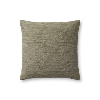 Magnolia Home by Joanna Gaines x Loloi Scarlett Taupe Pillow