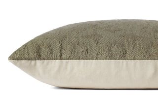 Magnolia Home by Joanna Gaines x Loloi Scarlett Taupe Pillow