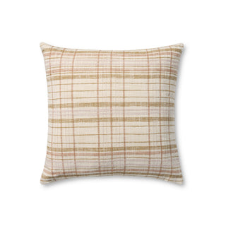 Amber Lewis x Loloi Avalon Wheat / Multi Pillow
