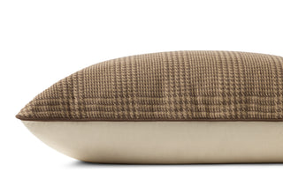Amber Lewis x Loloi Navarro Brown Pillow