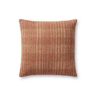 Magnolia Home by Joanna Gaines x Loloi Penelope Terracotta Pillow