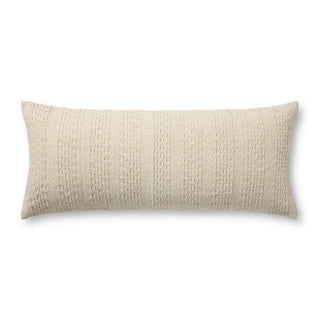 Magnolia Home by Joanna Gaines x Loloi Cameron Ivory Pillow