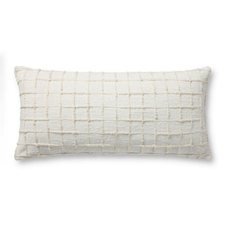 Magnolia Home by Joanna Gaines x Loloi Mary Ivory Pillow