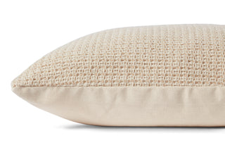Magnolia Home by Joanna Gaines x Loloi Joy Beige / Ivory Pillow