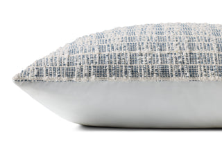 Magnolia Home by Joanna Gaines x Loloi Killian Blue / White Pillow