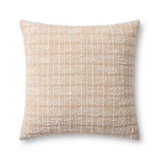 Magnolia Home by Joanna Gaines x Loloi Killian Orange / White Pillow