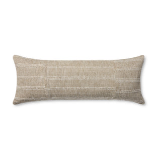 Amber Lewis x Loloi Mitzi Natural Pillow