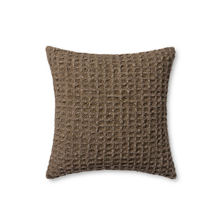 Amber Lewis x Loloi Alinah Brown Pillow