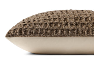 Amber Lewis x Loloi Alinah Brown Pillow