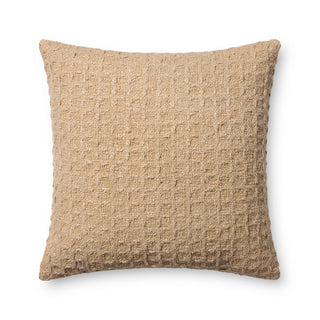 Amber Lewis x Loloi Alinah Tan Pillow