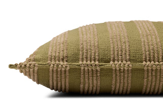 Amber Lewis x Loloi Aspyn Olive Pillow