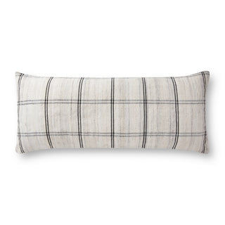 Amber Lewis x Loloi Bell Black / White Pillow