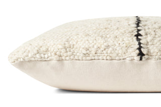 Amber Lewis x Loloi Carla Ivory / Black Pillow