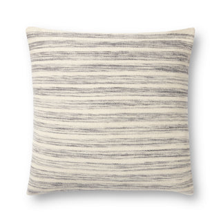 Amber Lewis x Loloi Marielle Ivory / Stone Pillow