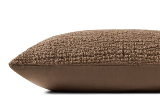 Amber Lewis x Loloi Sutro Brown Pillow