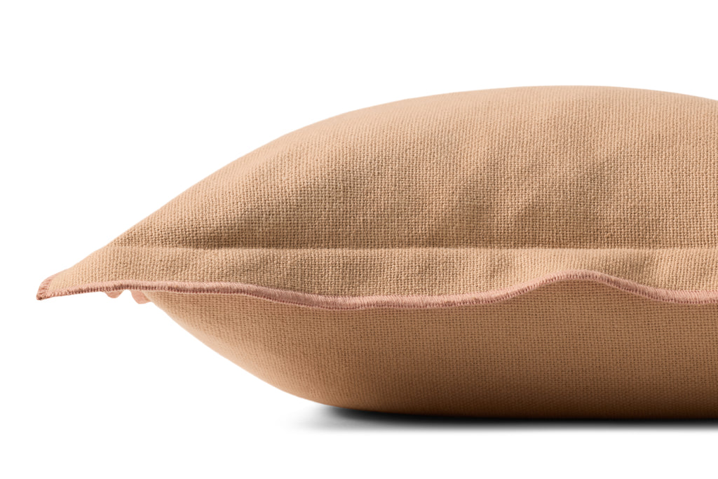 Leanne Ford x Loloi Captain Blush 26'' x 26'' Pillow Cover Only - PLF0003 - 26'' x 26'' Cover Only