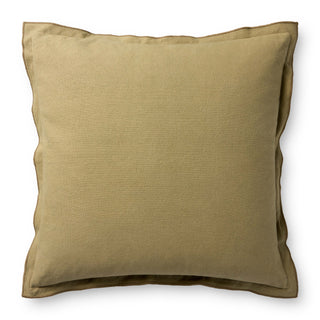 Leanne Ford x Loloi Captain Olive 18'' x 18'' Pillow Cover Only - PLF0003 - 18'' x 18'' Cover Only