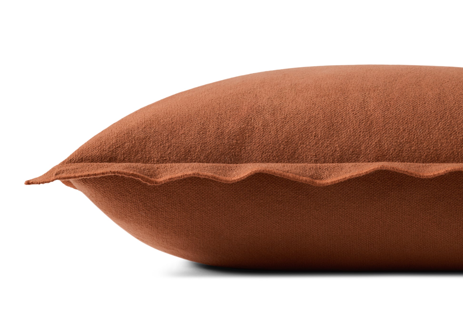 Leanne Ford x Loloi Captain Rust 18'' x 18'' Pillow Cover Only - PLF0003 - 18'' x 18'' Cover Only