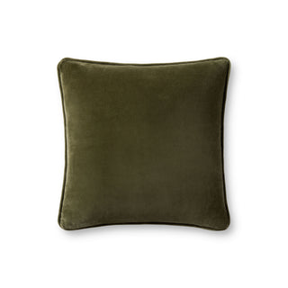 Magnolia Home by Joanna Gaines x Loloi Lydia Green Pillow