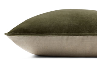 Magnolia Home by Joanna Gaines x Loloi Lydia Green Pillow