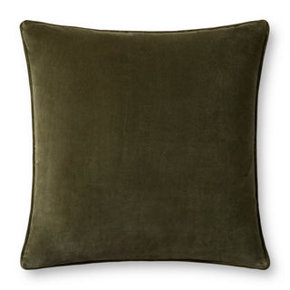 Magnolia Home by Joanna Gaines x Loloi Lydia Green Pillow