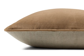 Magnolia Home by Joanna Gaines x Loloi Lydia Latte Pillow