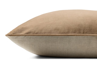 Magnolia Home by Joanna Gaines x Loloi Lydia Latte Pillow