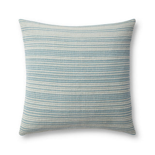 Jean Stoffer x Loloi Martha Blue Pillow