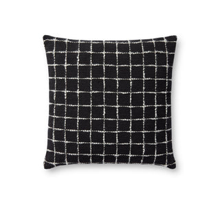 Magnolia Home by Joanna Gaines x Loloi Mary Black / Ivory Pillow