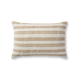 Magnolia Home by Joanna Gaines x Loloi Mira Natural / Ivory Pillow