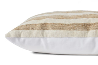 Magnolia Home by Joanna Gaines x Loloi Mira Natural / Ivory Pillow