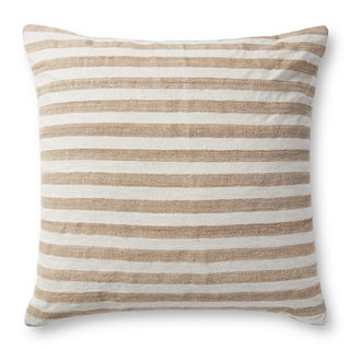 Magnolia Home by Joanna Gaines x Loloi Mira Natural / Ivory Pillow